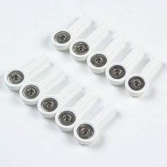 Banana 4.0mm to Snap ECG Adapters 10pcs per Bag