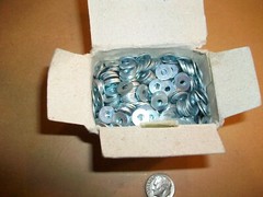 HV140 DIN 9021 Flat Washer 3.2MM Zinc Plated 1000 Pieces