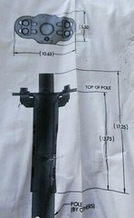 ConcealFab 900010 Small Diameter Street Light Pole Top Mount 5G & 5G Attachment