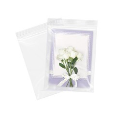 WEPOLY – 6″ x 9″(1000 Count) Clear Plastic Reclosable Zip Bags – 2 Mil Zipper…
