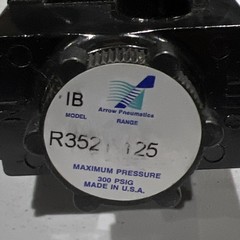 🔥ARROW PNEUMATICS R352T 125 1/4” REGULATOR With Gauge, New, Free Ship🇺🇸