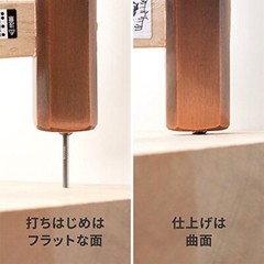 Kakuri Ryuzo Bronze Octagonal Genno 330mm 375g Woodwork mallet Hammer Japan