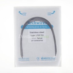 Dental Orthodontic Arch Wire NiTi Stainless Steel Ovoid/Natural Round Wires