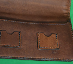 ONA Passport Wallet – Antique Cognac Leather – Sample