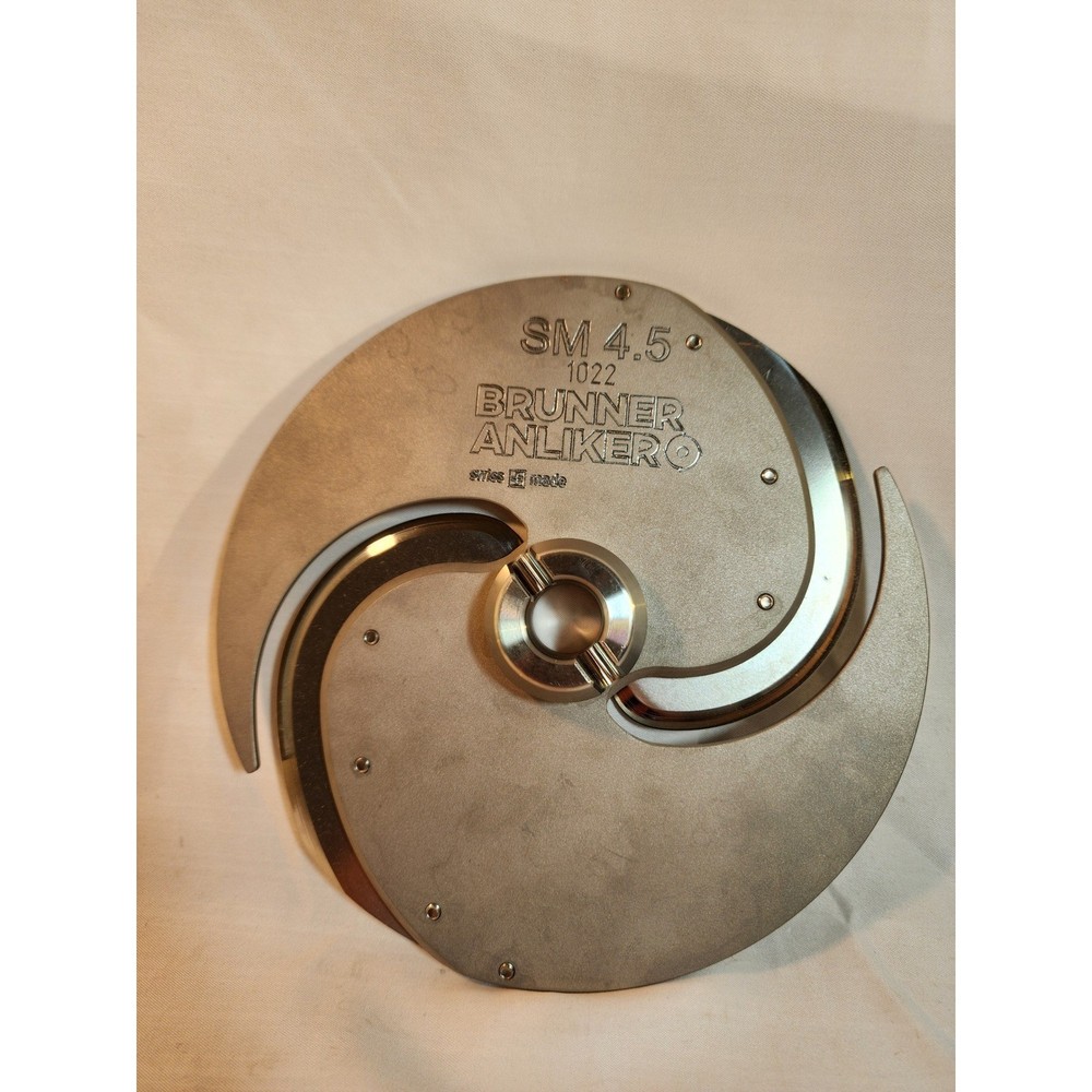 Brunner Anliker SM4.5 Cutting Disc 1022 SwissMade VegetableSlicer Part Stainless
