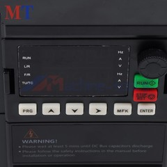 220V Single To 3 Phase VFD 10HP 7.5KW VFD Variable Frequency Drive Inverter US