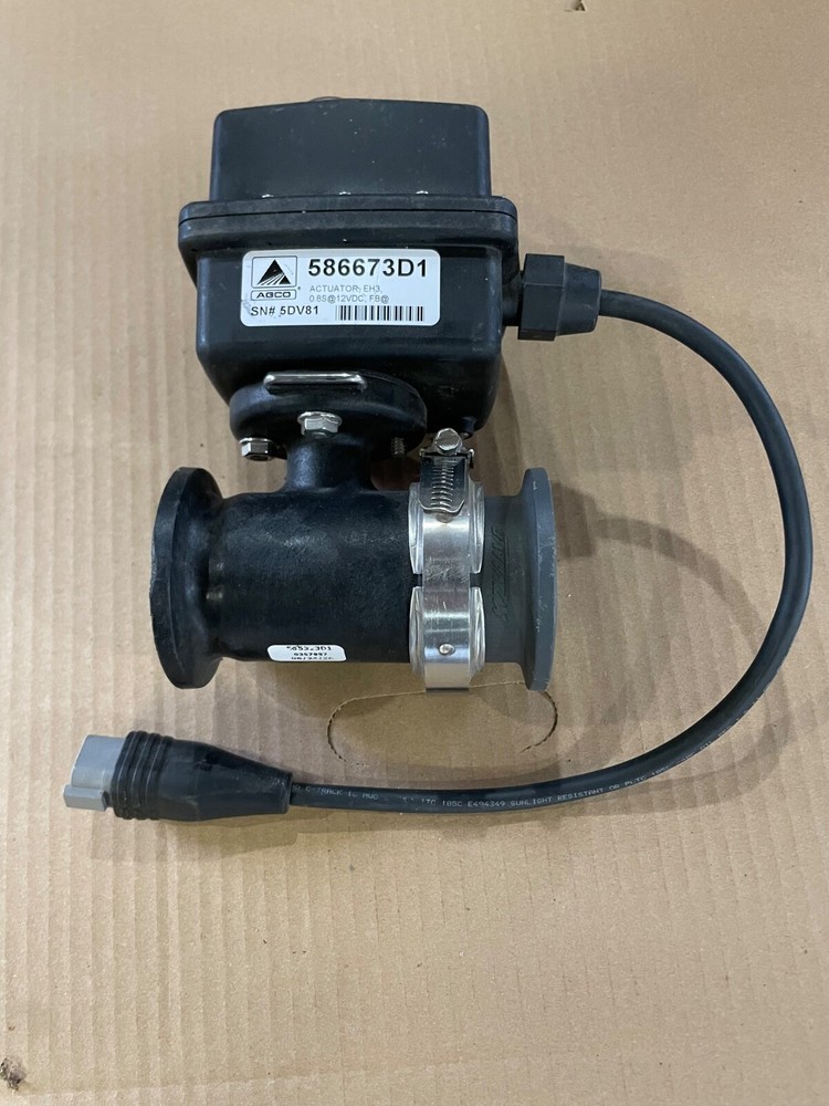 AGCO KZValve Electric Actuator, EH3, 0.8S@12VDC, AG586673D1 AG565322D1 VALVE