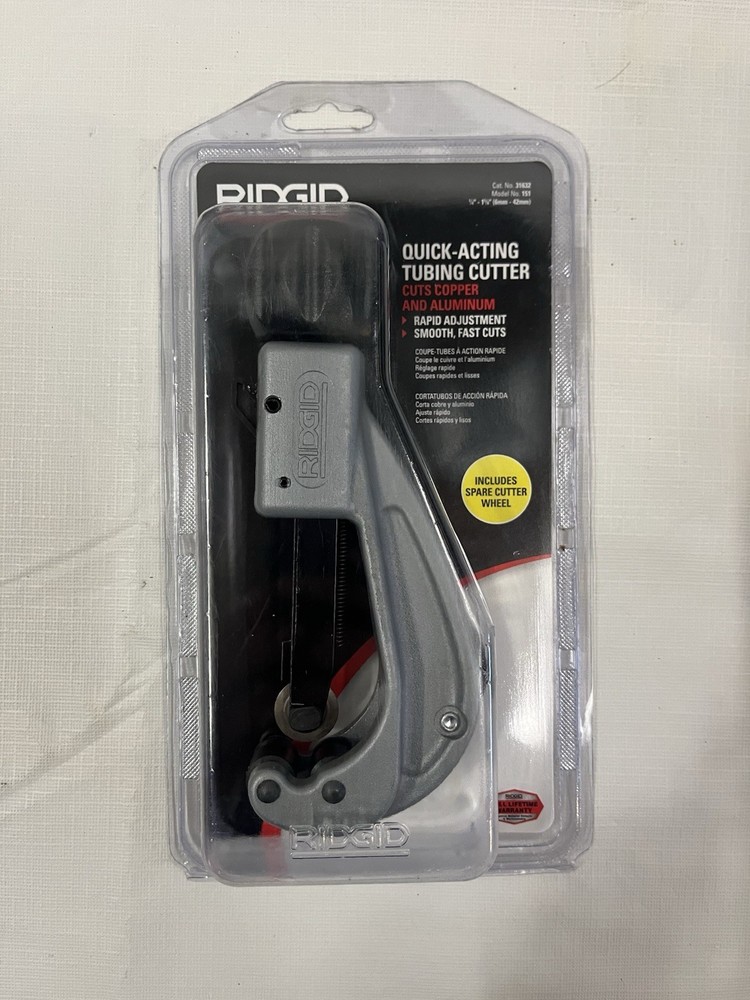 Ridgid (31632) Quick-Acting Tubing Cutter (Model No. 151)