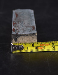 VTG Printing Letterpress Printer Type Block “THANKSGIVING” Single Word 3.75″