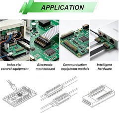 Comprehensive 104 PCS Connector Kit with 2.54mm Spacing – Ideal for PCB Assembly