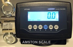 NEW 20000 LB S-TYPE LOAD CELL LCD INDICATOR HANGING CRANE SCALE TENSION LIFTING