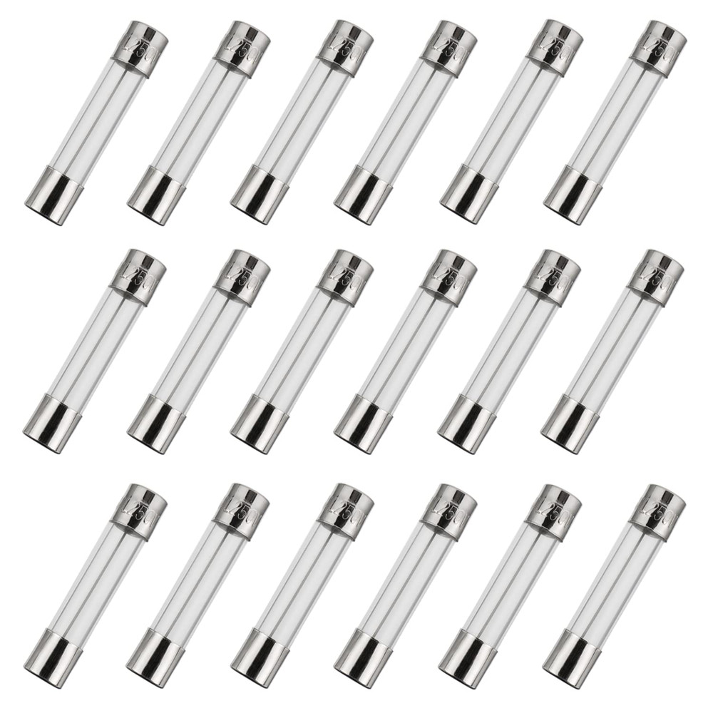 6X30Mm 3 a 3 Amp 250 V 0.24X1.18 Inch Volt F3AL250V Fast-Blow Glass Fuses(Pack o