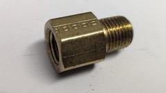 NOS Parker 1/4” MNPT x 1/4” FNPT Brass Pipe Reducing Adapter 4-4 RA-B