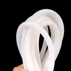 White Silicone Rubber Tube Food Grade Silicone Tubing I.D:6mm-38mm O.D:9mm-44mm