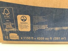 Scott 07006 Coreless Jumbo Jr. 2-Ply Toilet Paper Rolls, 12 Rolls, Free Shipping