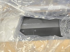 GBC 7704270 3/32″ 24-Sheet 3230 Electric 2 to 3 Hole Adjustable Punch – Gray