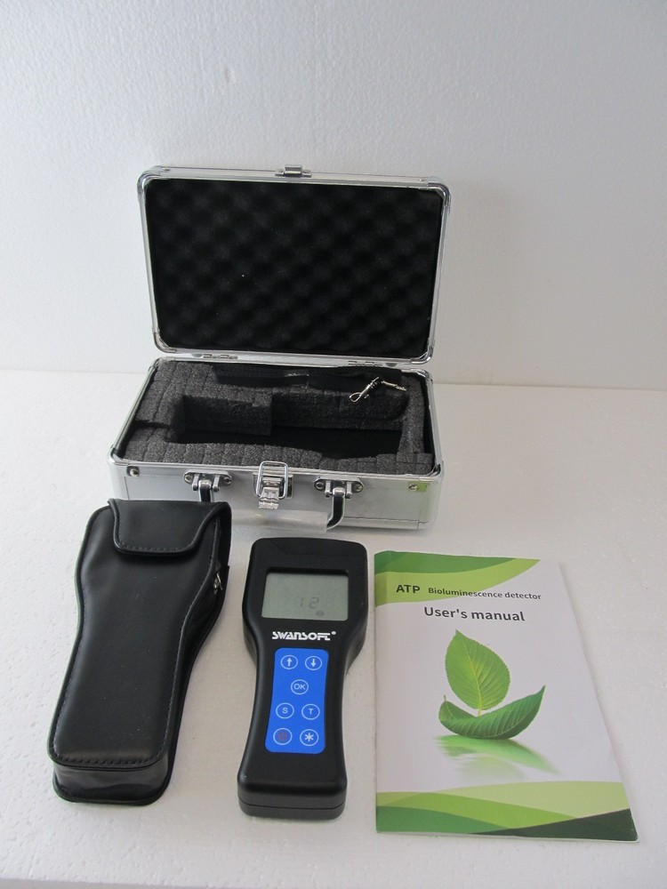 Swansoft Portable ATP Fluorescence Detector, Handheld Surface Cleanliness Tester