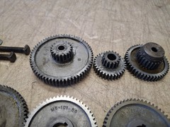 Vintage 6″ Lathe Atlas 618 Craftsman 109 Change Gear Lot Set 1/2″ Bore