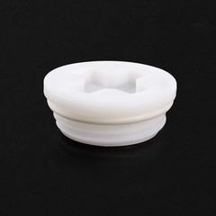 QWORK 2″ Bung Cap, 4 PCS Poly Buttress Drum for 55 Course Thread, 4 pcs