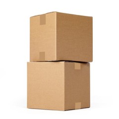100 PCS 6x6x6 Packing Mailing Moving Shipping Boxes Corrugated Carton Paper Box