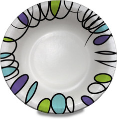 Ultra Paper Bowls, 20 Oz, Disposable, 50 Count, White (1 Pack of 50)