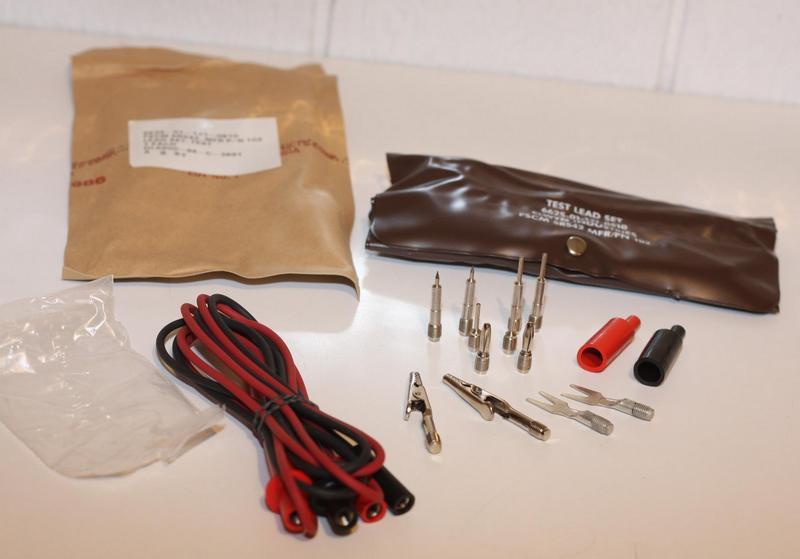 Multimeter test leads w / adapters New $11.99 Free Shipping