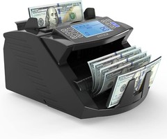 DETECK DT200 Money Counter Machine Bill Counter UV MG IR Detection (refurbished)