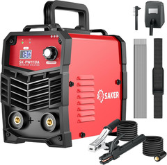 Mini Stick Welder, 110V Portable Welding Machine, 20-130A Arc Welder with Smart