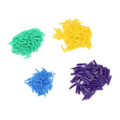 100Pcs/Box Dental Disposable Plastic Wedges Diastema Interdental Wedges XS/S/M/L