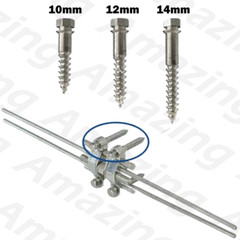 MSE Dental Orthodontic Expansion Screws Rapid Palatal Split Maxillary Expander