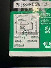 Everbilt 40-60 PSI Well Pump Pressure Switch