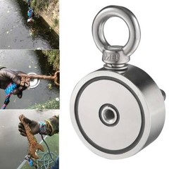 400LB Fishing Magnet Kit Strong Neodymium Pull Force OR Rope For Treasure Hunt