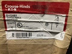 Crouse Hinds EYSX61 / EYDX61 Explosion Proof Conduit Seal Drain Seal 2″