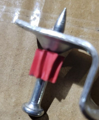 100 Red Head or Ramset style 14TRHSS10 1/4″ -20 rod hanger w/ 1″ pin