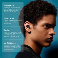Concert Ear Plugs – High-Fidelity Reusable Musicians Earplugs for Festival
