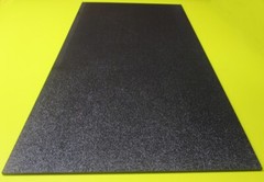 Black ABS Sheet 3/16″ (.187″) X 12″ X 24″ Haircell Textured One Side