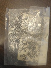 Washer FLAT, Cres 18-8 Stainless – Qty 290 – NOS Bag – 0.190 ID