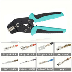 0.25-1.5mm² SN-58B Ratchet Crimping Plier Crimper Tool AWG23-16 for Terminal Kit