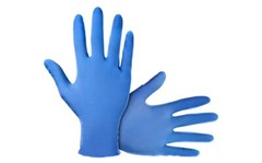 Blue Nitrile Exam Gloves (#4522PF)-Powder Free-SureTouch | SAS Safety – 1000/cs