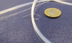 PTFE Micro Spaghetti Tubing .014″ OD x .002″ ID x .006 Wall x 100 Ft Coil