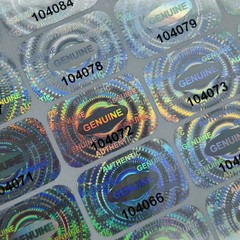 1000 Tamper Proof Hologram Stickers – High Security Warranty Seal Labels, 0.95×0