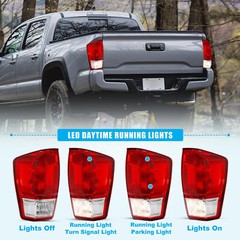 Right Rear Tail Lamp Assembly Fit 2016 2017 2018-2021 Toyota Tacoma Tail Light