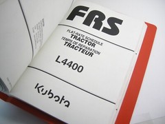 Kubota Tractor Flat Rate Manual Wholesale Lot for Resale Shop Service Repair Use
