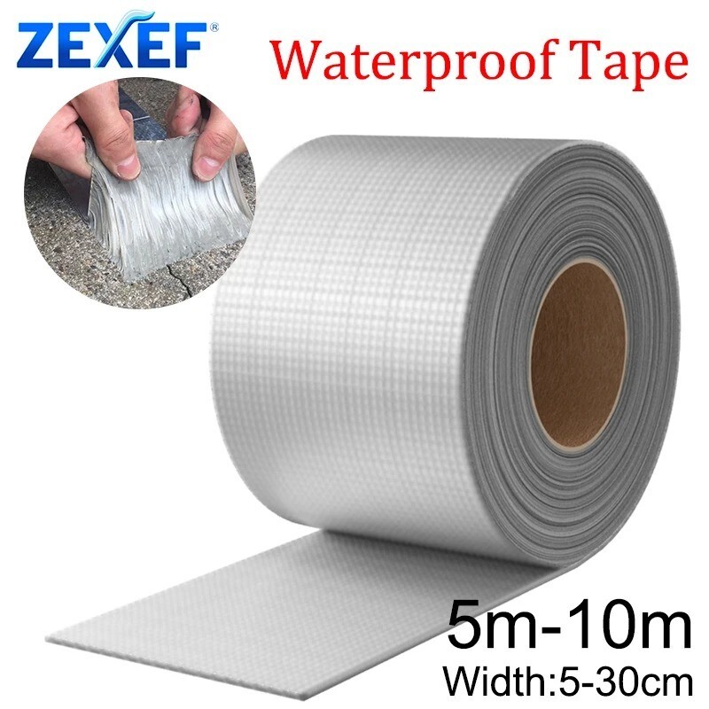 Super Strong Aluminum Foil Tape Butyl Seal Rubber Tape Waterproof Roof Repair