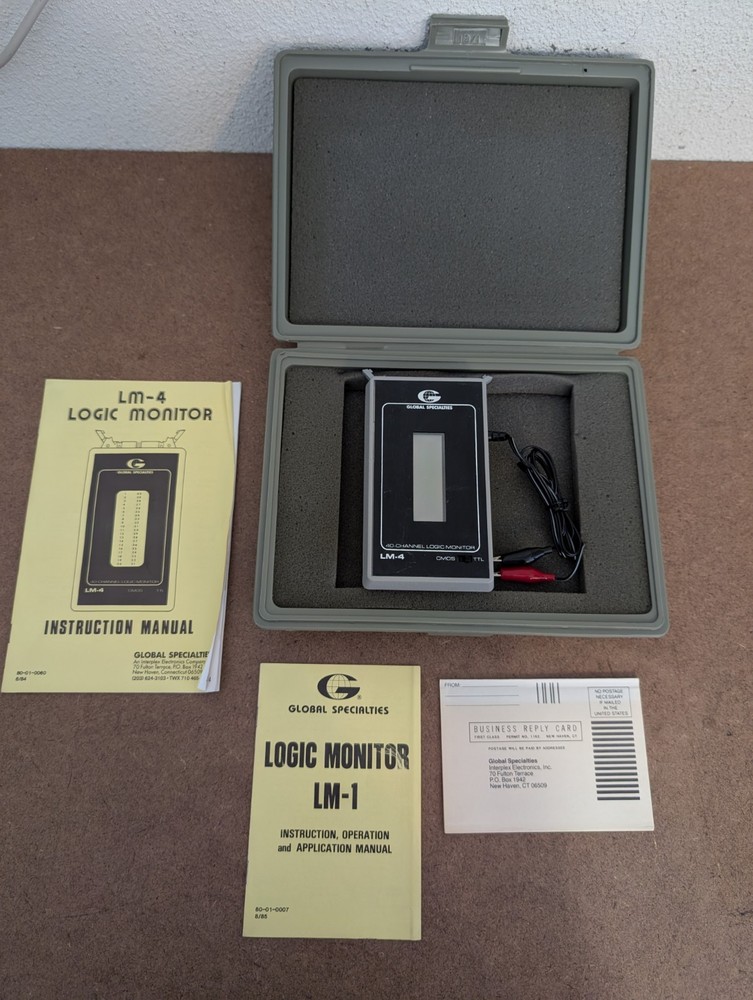 Global Specialties Corporation LM-4 Logic Monitor