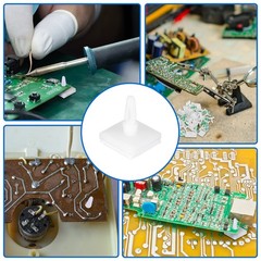 25Pcs Adhesive PCB Spacer Support Height 0.24″ Fits PCB Hole Dia 3mm to 3.2mm