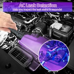 Air Conditioner Leak Detector Tool AC Leak Detector Kit UV Light for AC UV Dye