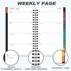 2026-2027 Pocket Calendar/Planner – Weekly & Monthly Pocket Planner for Purse…