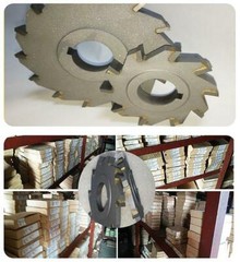 YG/YW Carbide Insert/Tipped Slot/Side Milling Cutter 63mm-200mm Straight Tooth