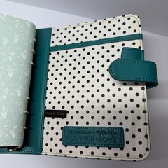 Franklin Covey Love Collection Compact Planner Floral Cover Snap Closure